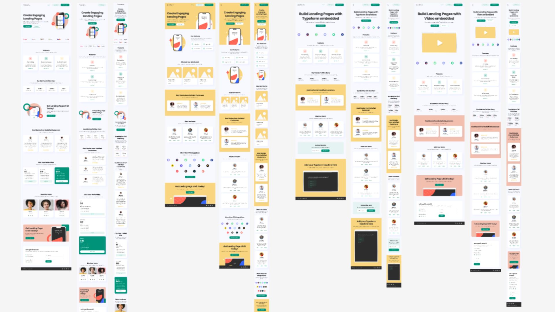 Landing Page UI Kit